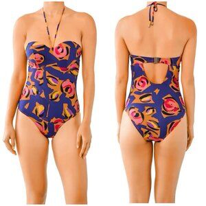 HUIT 8, Unforgettable 1 Piece Swim Suit 32D Floral